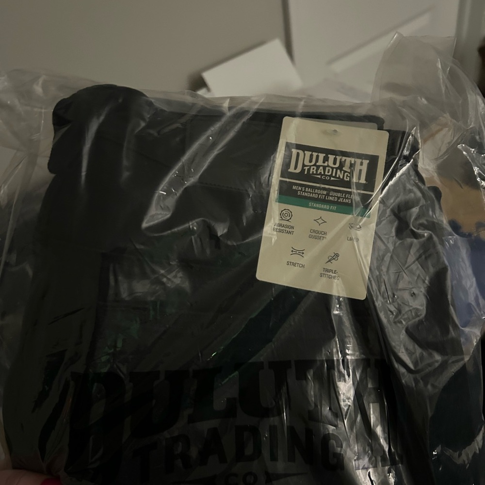 Duluth Trading Co. Black Flex Pants